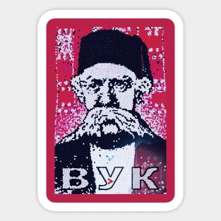 Vuk Karadžić Sticker